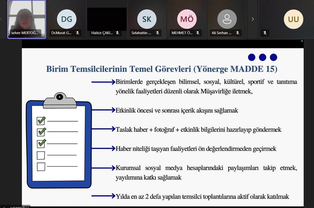 Kastamonu Üniversitesi’nde Basın Müşavirliği Bilgilendirme Toplantısı Gerçekleştirildi